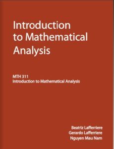 introduction to mathematical analysis