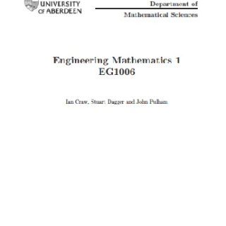 Engineering Mathematics 1