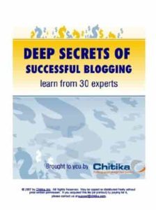 Deep Secrets of Successful Blogging