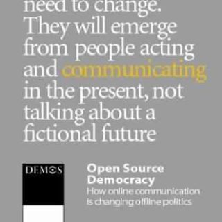 Open Source Democracy by Douglas Rushkoff