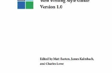 Web Writing Style Guide by Matt Barton, James Kalmbach, Charles Lowe