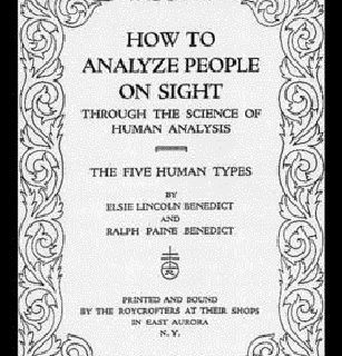 How to Analyze People on Sight