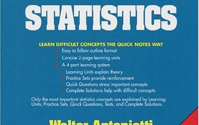 Quick Notes - Statistics