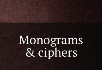 Monograms and Ciphers by Albert Angus Turbayne
