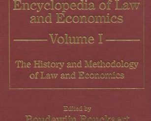 Encyclopedia of Law and Economics by Boudewijn Bouckaert, Gerrit De Geest