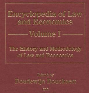 Encyclopedia of Law and Economics by Boudewijn Bouckaert, Gerrit De Geest