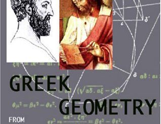 Greek Geometry from Thales to Euclid by George Johnston Allman