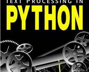 Text Processing in Python by David Mertz
