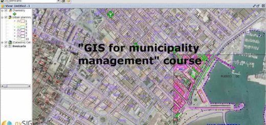 Geographic Information Systems applied to Municipality Management Course