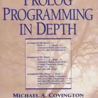 Prolog Programming in Depth  by Michael A. Covington, Donald Nute, Andre Vellino top free books