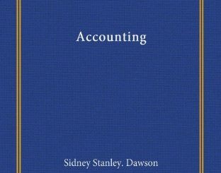 Accounting by Sidney Stanley Dawson Top Free Books PDF