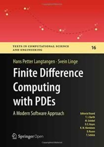 Finite Difference Computing with PDEs by Hans Petter Langtangen, Svein Linge top free books PDF