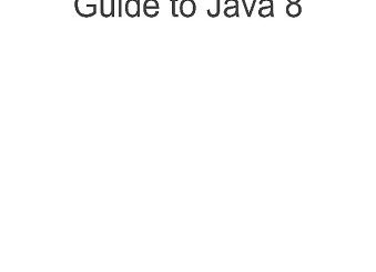 Modern Java: A Guide to Java 8  by Benjamin Winterberg top free books pdf