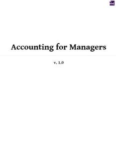 Accounting for Managers by Kurt Heisinger, Joe Ben Hoyle top ree books